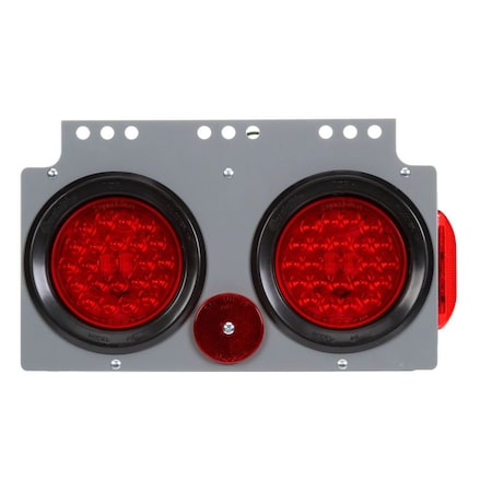 Truck-Lite Signal-Stat, Led, M/C & S/T/T Light Module W/ Side Marker, Right Hand Side, Black Pvc, 12V, Kit 9537